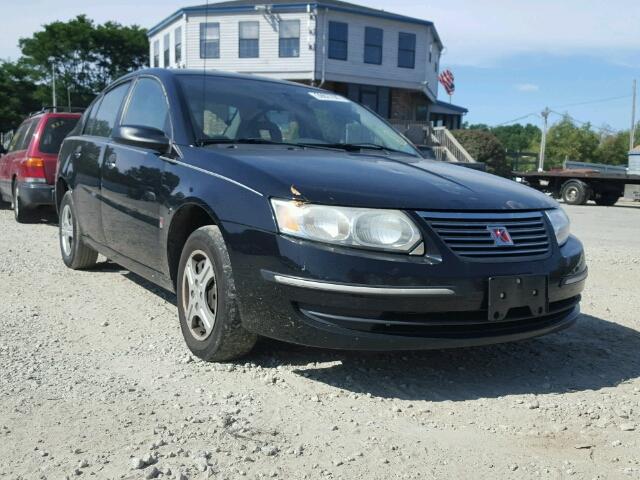 1G8AG52F55Z154506 - 2005 SATURN ION BLACK photo 1