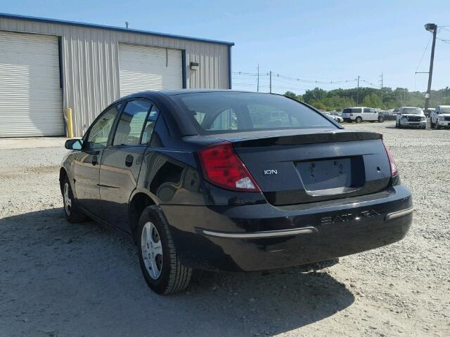 1G8AG52F55Z154506 - 2005 SATURN ION BLACK photo 3