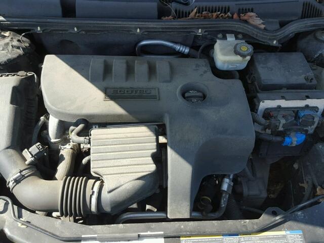 1G8AG52F55Z154506 - 2005 SATURN ION BLACK photo 7