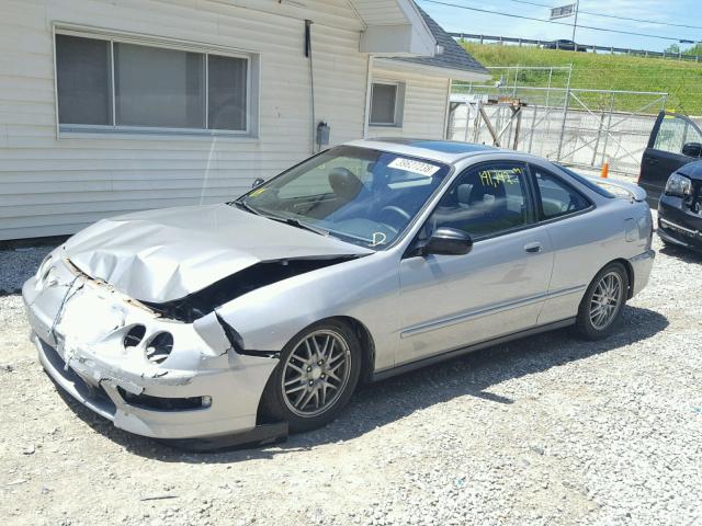 JH4DC43631S000188 - 2001 ACURA INTEGRA GS SILVER photo 2