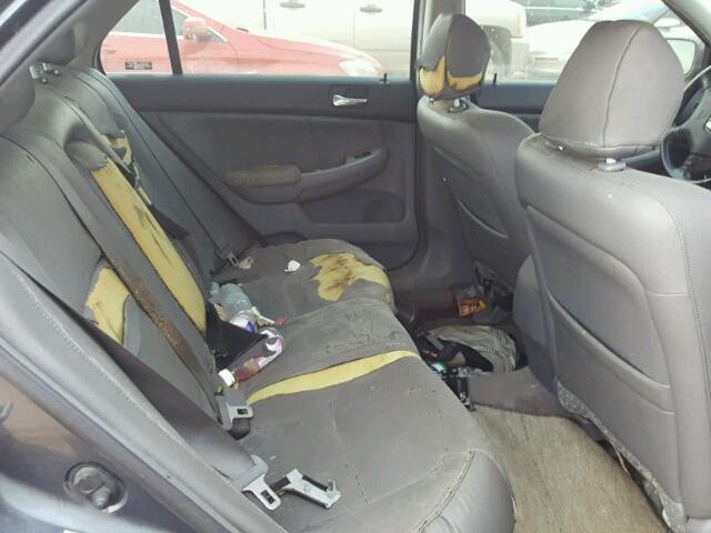 JHMCN36525C013288 - 2005 HONDA ACCORD GRAY photo 6