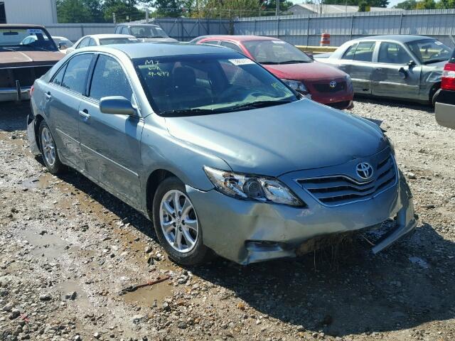 4T1BF3EK0BU634189 - 2011 TOYOTA CAMRY GREEN photo 1