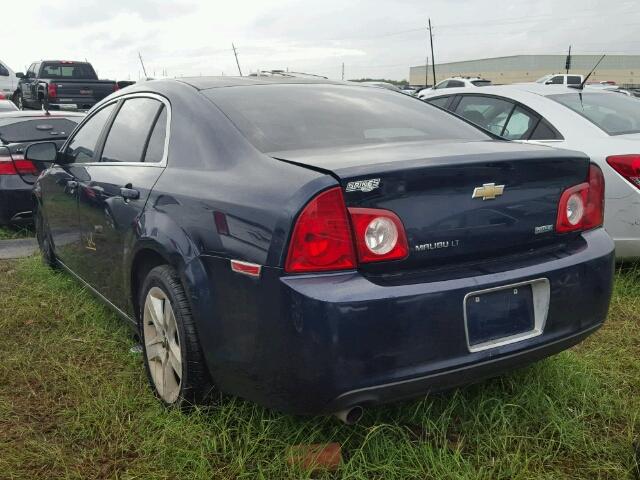 1G1ZC5E05AF178188 - 2010 CHEVROLET MALIBU BLUE photo 3