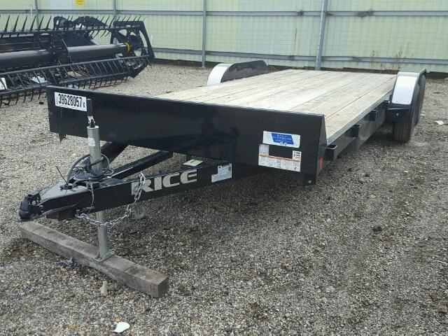 4RWR12023GH012308 - 2016 RICE TRAILER BLACK photo 3