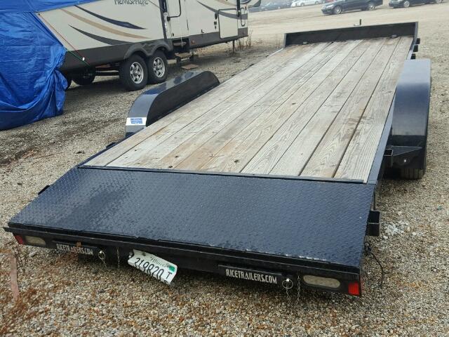 4RWR12023GH012308 - 2016 RICE TRAILER BLACK photo 6