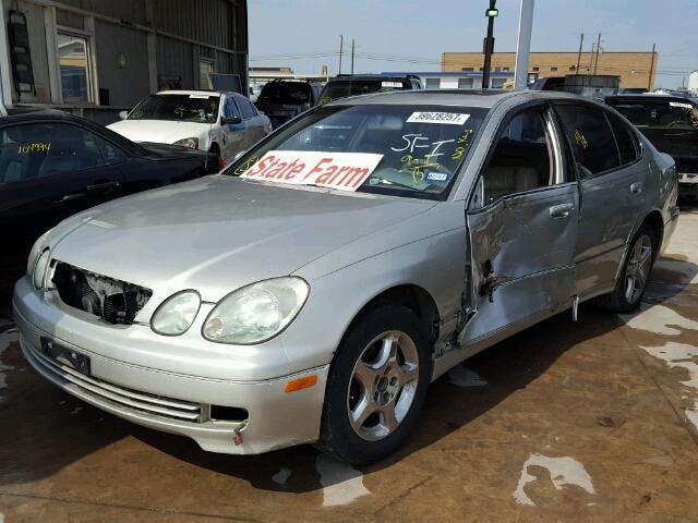 JT8BD69S610118820 - 2001 LEXUS GS 300 SILVER photo 2