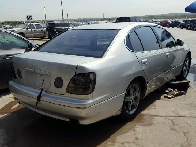 JT8BD69S610118820 - 2001 LEXUS GS 300 SILVER photo 4