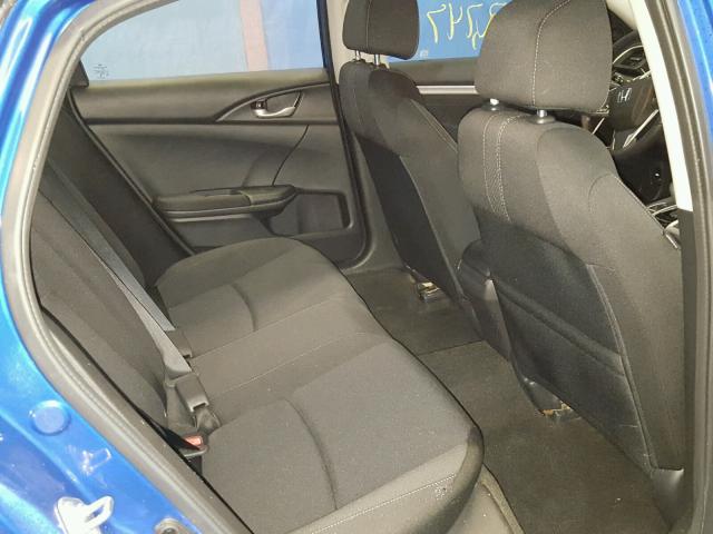 2HGFC2F79HH532003 - 2017 HONDA CIVIC EX BLUE photo 6