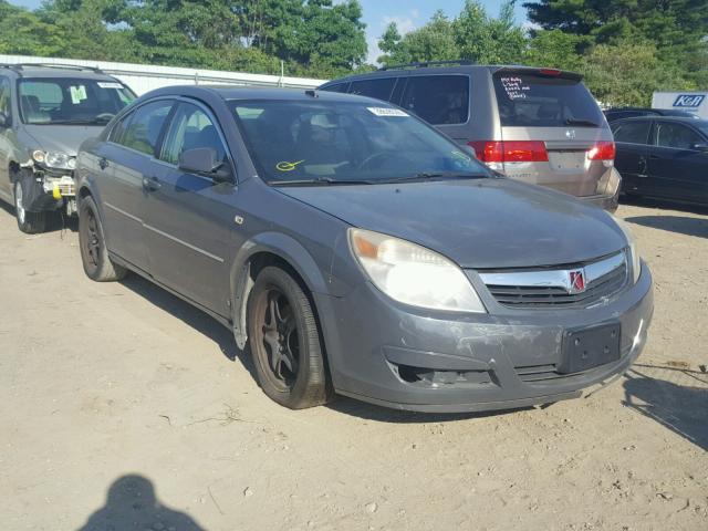 1G8ZS57N18F191608 - 2008 SATURN AURA XE GRAY photo 1