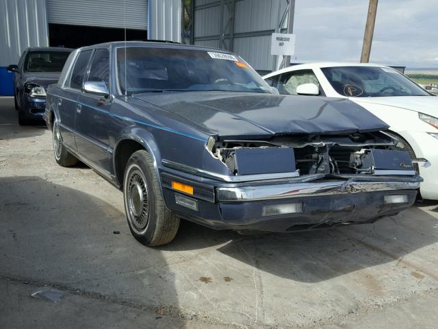 1C3XC66R3LD874763 - 1990 CHRYSLER NEW YORKER BLUE photo 1