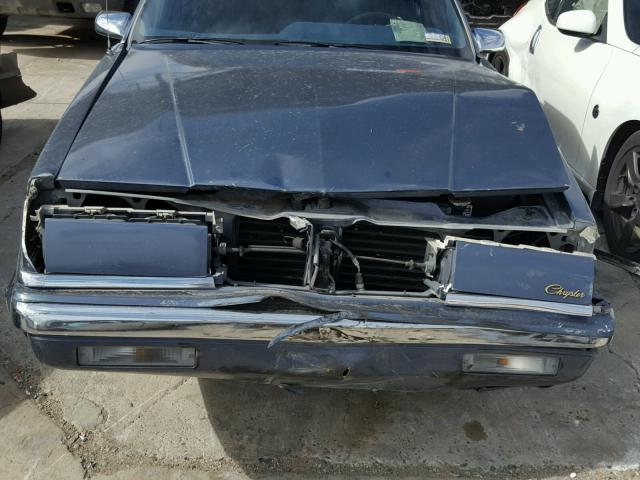 1C3XC66R3LD874763 - 1990 CHRYSLER NEW YORKER BLUE photo 7