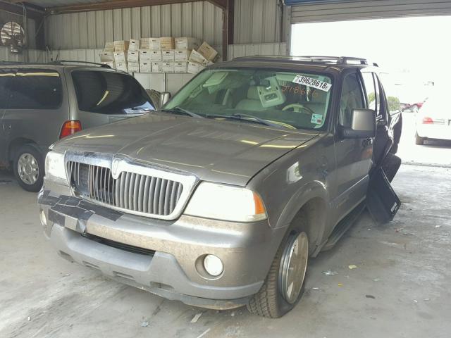 5LMEU68H43ZJ18696 - 2003 LINCOLN AVIATOR 棕色 照片 2