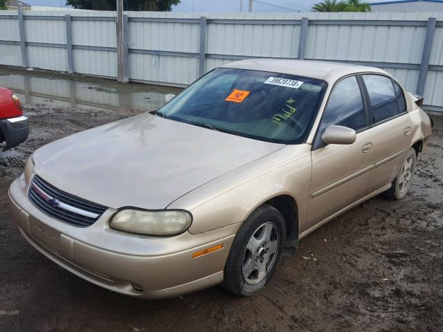 1G1NE52J12M663625 - 2002 CHEVROLET MALIBU LS Qızıl foto 2