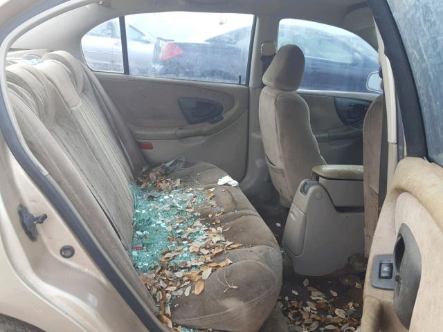 1G1NE52J12M663625 - 2002 CHEVROLET MALIBU LS Qızıl foto 6