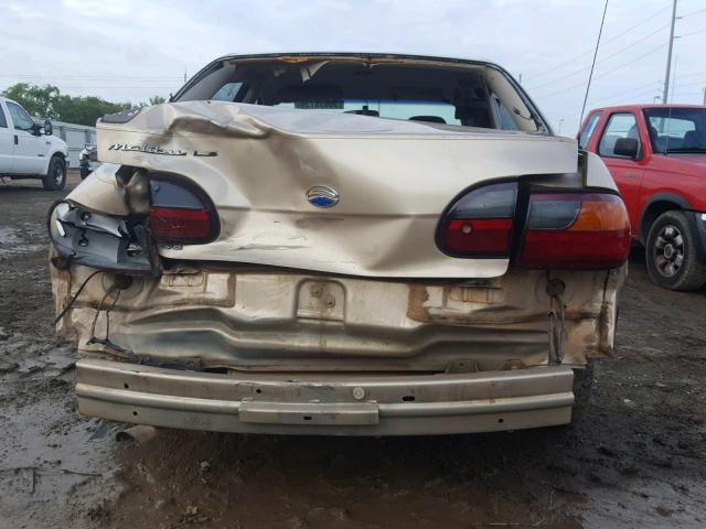 1G1NE52J12M663625 - 2002 CHEVROLET MALIBU LS Qızıl foto 9