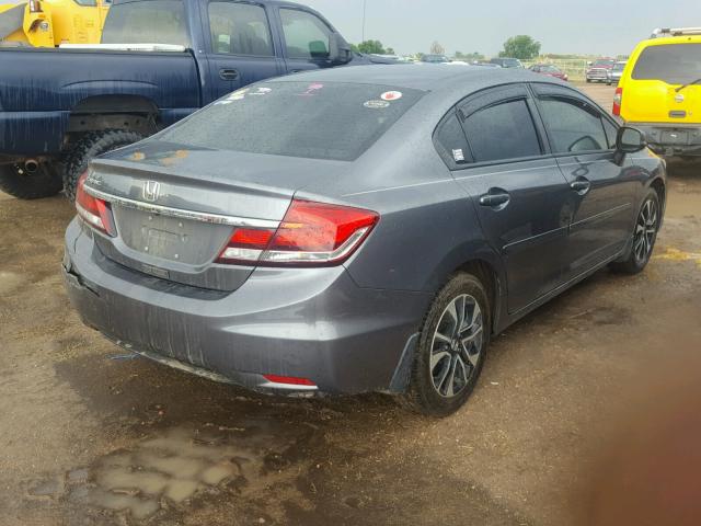 19XFB2F9XDE045675 - 2013 HONDA CIVIC EXL 灰色 照片 4