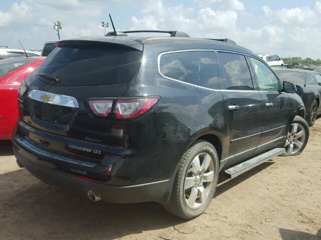 1GNKRJKD9GJ253205 - 2016 CHEVROLET TRAVERSE L BLACK photo 4