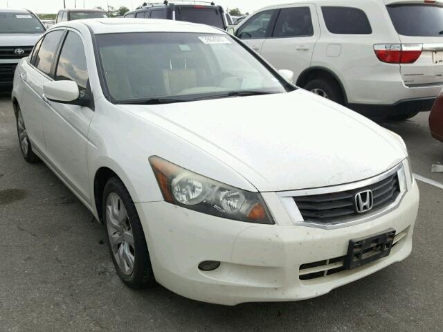 1HGCP36819A003795 - 2009 HONDA ACCORD WHITE photo 1