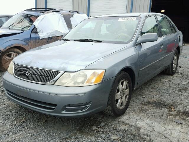 4T1BF28B3YU003676 - 2000 TOYOTA AVALON XL GREEN photo 2