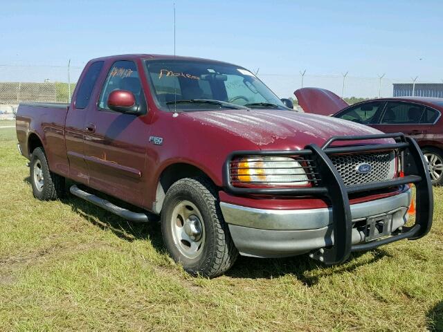 1FTRX17253NA17769 - 2003 FORD F150 MAROON photo 1