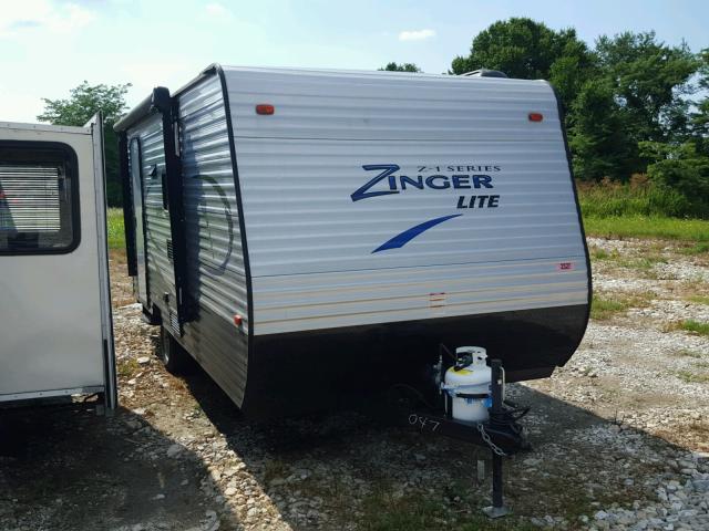4YDT18S15HS370047 - 2017 ZING TRAILER GRAY photo 1