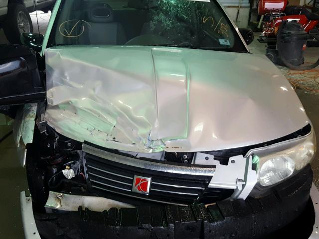 1G8AJ55F17Z123012 - 2007 SATURN ION LEVEL GRAY photo 7