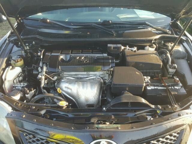 4T1BF3EK0BU185922 - 2011 TOYOTA CAMRY BASE BLACK photo 7