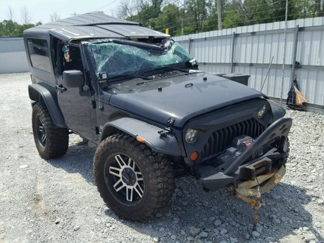 1J4FA54129L741618 - 2009 JEEP WRANGLER S BLACK photo 1