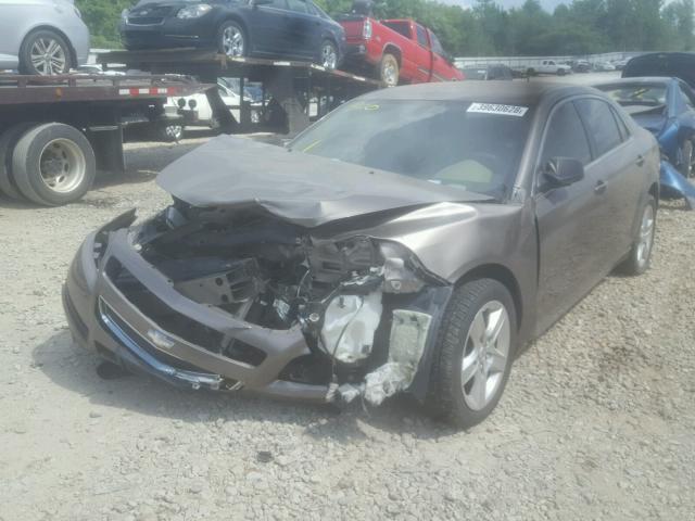 1G1ZA5EU6BF182437 - 2011 CHEVROLET MALIBU LS 棕色 照片 2