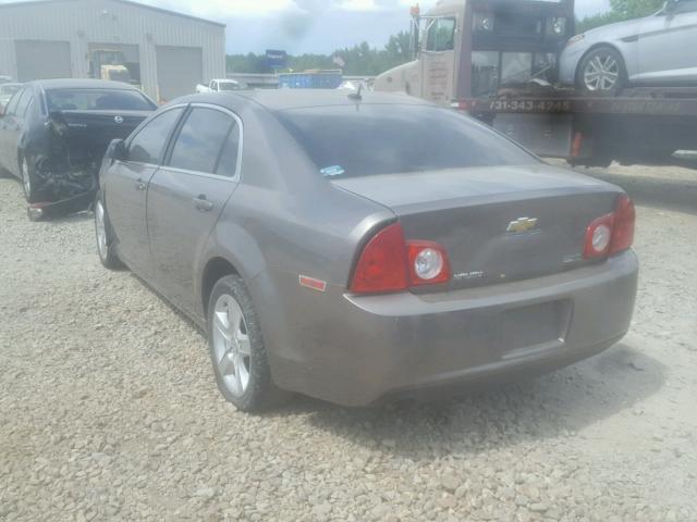 1G1ZA5EU6BF182437 - 2011 CHEVROLET MALIBU LS 棕色 照片 3