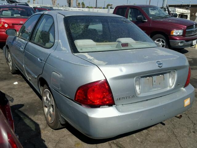 3N1CB51D84L875568 - 2004 NISSAN SENTRA 1.8 GRAY photo 3