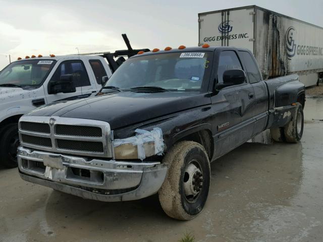 1B7MC336XXJ610535 - 1999 DODGE RAM 3500 BLACK photo 2