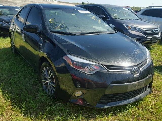 5YFBURHE0GP377767 - 2016 TOYOTA COROLLA L BLACK photo 1