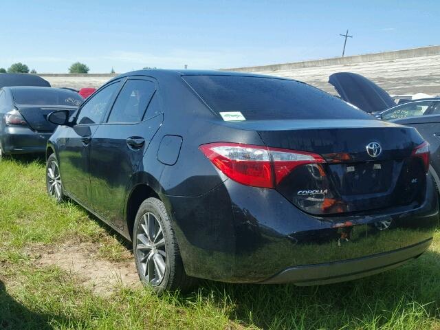 5YFBURHE0GP377767 - 2016 TOYOTA COROLLA L BLACK photo 3