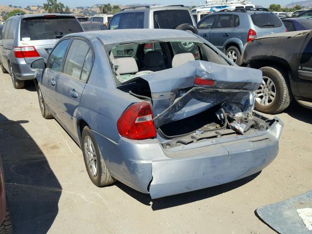 1G1ZS58F57F284507 - 2007 CHEVROLET MALIBU LS ლურჯი ფოტო 3