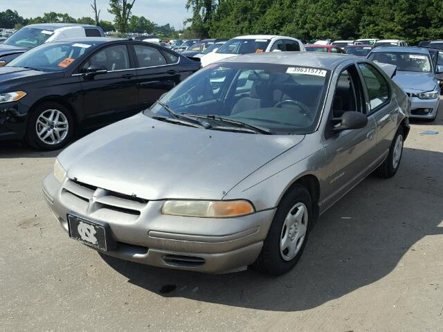 1B3EJ46X8WN167217 - 1998 DODGE STRATUS SILVER photo 2