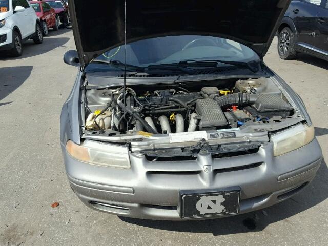 1B3EJ46X8WN167217 - 1998 DODGE STRATUS SILVER photo 7