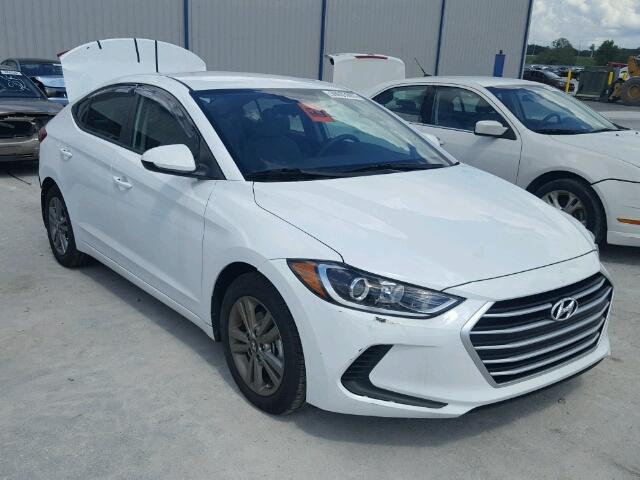 5NPD84LF5HH014251 - 2017 HYUNDAI ELANTRA SE WHITE photo 1