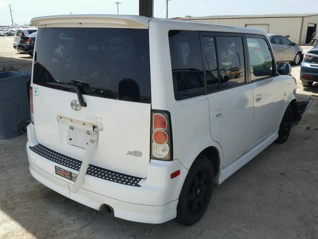 JTLKT324154025866 - 2005 TOYOTA SCION XB Ақ фото 4