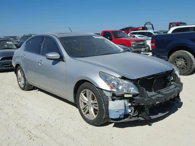 JN1CV6APXAM203049 - 2010 INFINITI G37 BASE SILVER photo 1