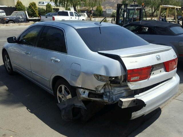 JHMCN364X5C013935 - 2005 HONDA ACCORD HYB SILVER photo 3