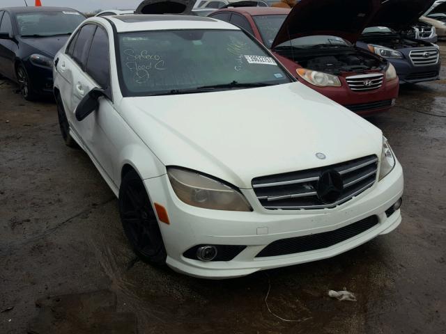 WDDGF56X58R027836 - 2008 MERCEDES-BENZ C 350 WHITE photo 1