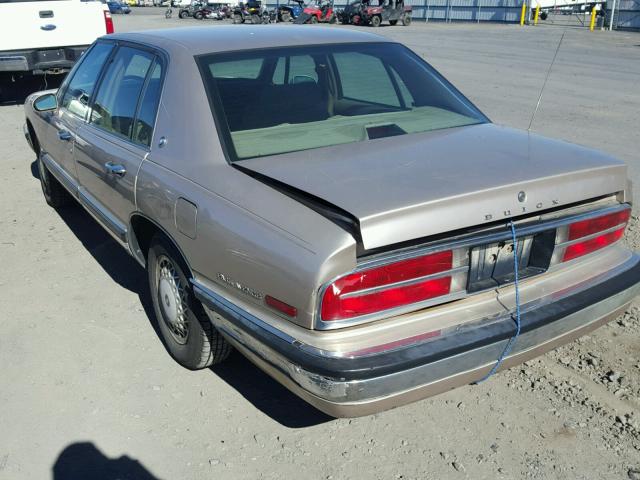 1G4CW53L2N1637533 - 1992 BUICK PARK AVENU BEIGE photo 3