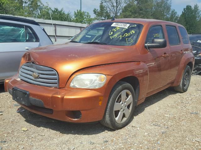 3GNCA13DX8S711666 - 2008 CHEVROLET HHR LS ORANGE photo 2