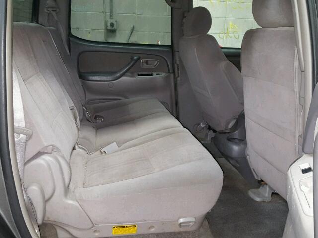 5TBDT44195S468289 - 2005 TOYOTA TUNDRA GRAY photo 6