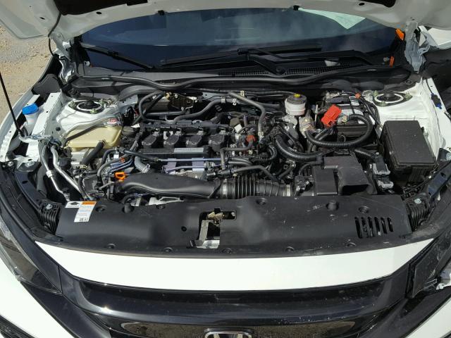 SHHFK7H9XJU224720 - 2018 HONDA CIVIC SPOR WHITE photo 7