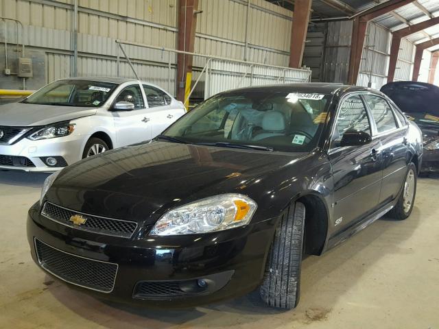 2G1WD57C391159424 - 2009 CHEVROLET IMPALA SS BLACK photo 2