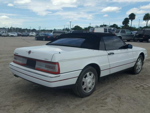 1G6VS3395PU126565 - 1993 CADILLAC ALLANTE WHITE photo 4