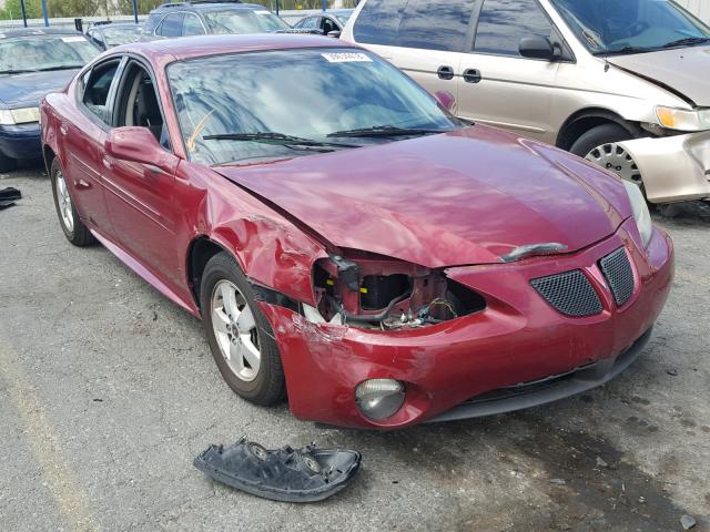 2G2WP522X51136671 - 2005 PONTIAC GRAND PRIX MAROON photo 1