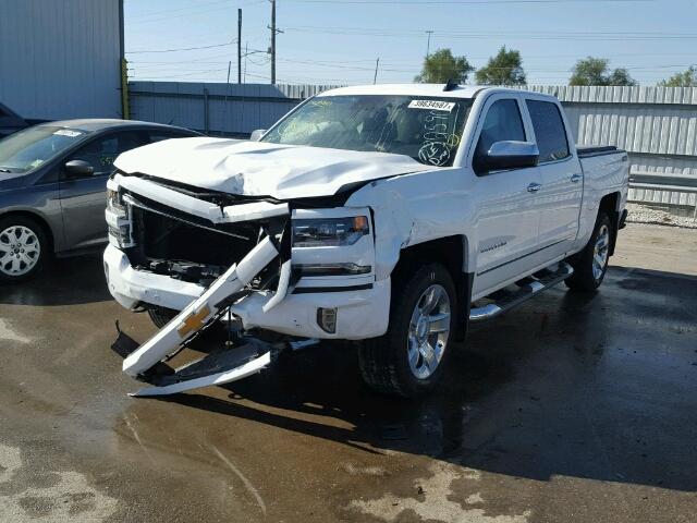 3GCUKSEC9GG102316 - 2016 CHEVROLET SILVERADO WHITE photo 2